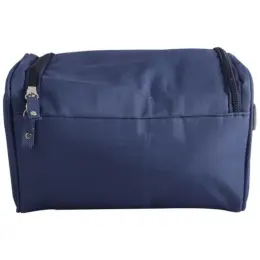 Urban Man Court Boxy Toiletry Bag Navy Back